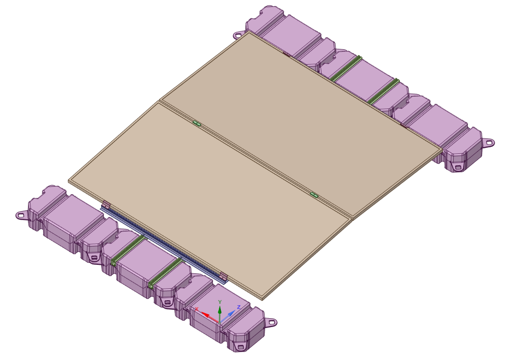 Floating Solar Float Validation - Hydrostatics, CFD and FEA