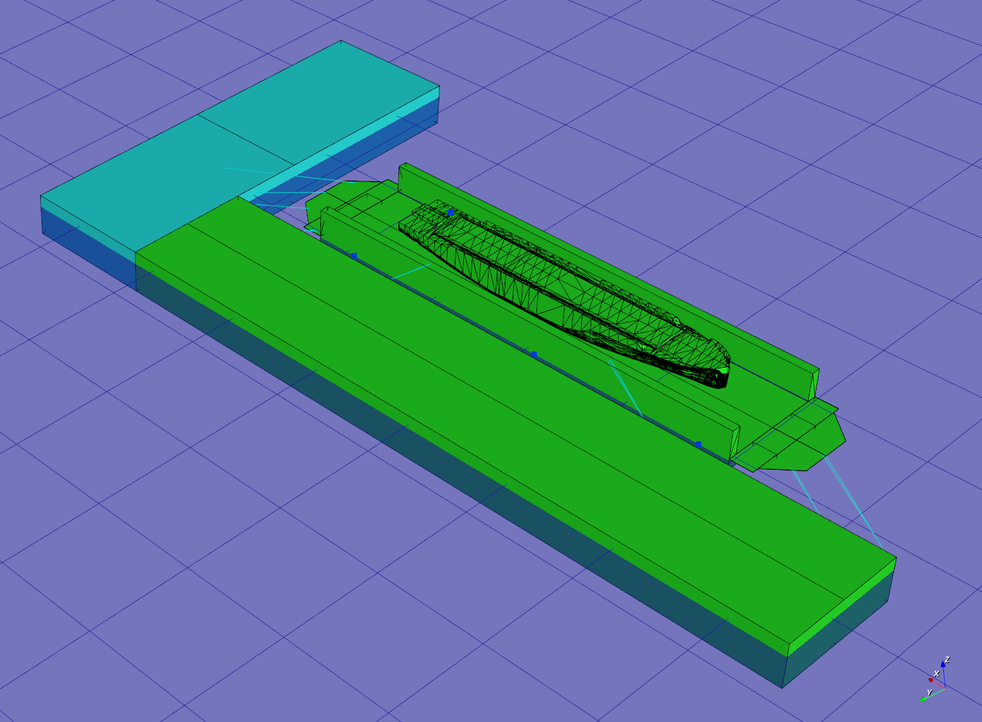 Floating Dry Dock Mooring Analysis