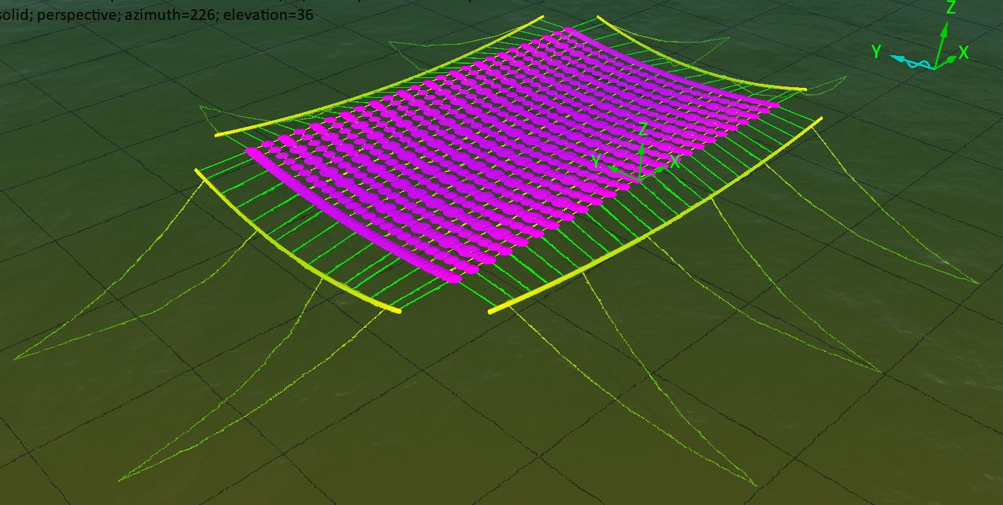 Marseille Floating Solar Pilot - Dynamic Mooring and Floater Analysis